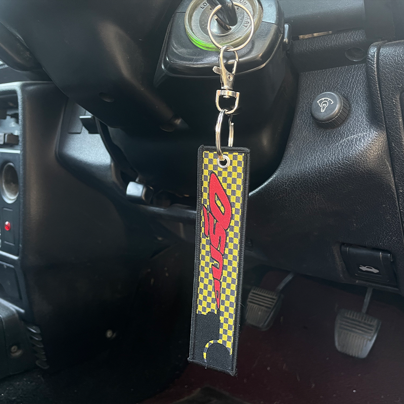 Dušo Woven Key Chain